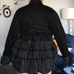 Torrid 2 Nightmare Before Christmas corset jacket